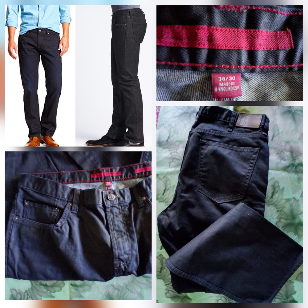 🔥NEW Banana Republic BLACK Jeans Limited Edition SIZE 38/30 & FREE GIFT